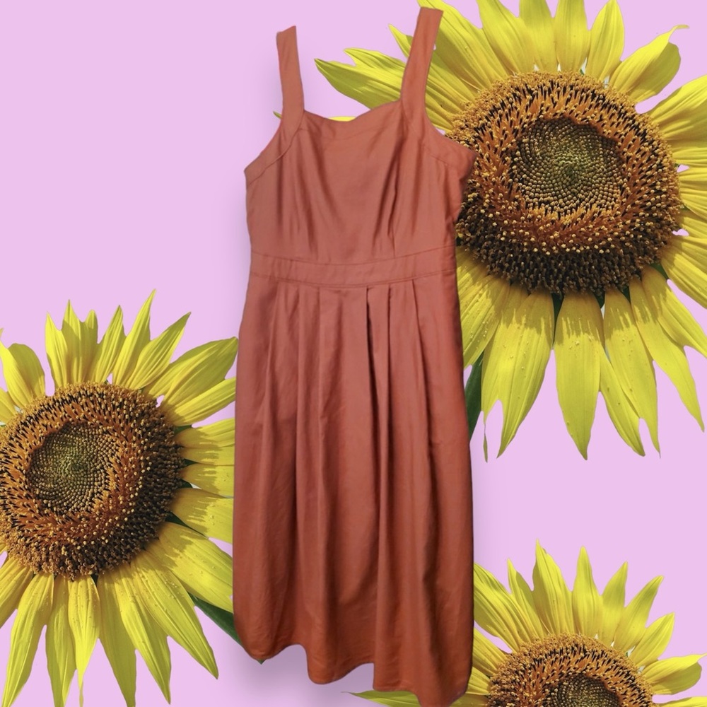 Burt Orange Dress